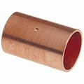 Elkhart Streamline W 10157 Pipe Coupling, 5/8 in, Sweat, Copper, 700 psi Pressure W610157